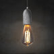 Ruby Industrial Concrete Vintage Style Pendant Light Ceiling Lamp Cable Cafe Loft Bar Grey - 7Pandas Australia
