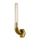 MONTE Contemporary Style Interior Tubular wall Light Aged Brass E27 - 7Pandas Australia