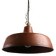 40cm Solid Copper Industry Style Pendant Light Aged Copper E27 - 7Pandas Australia