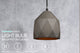 MANSFIELD Industrial Concrete Pendant Light Sand Black Finished E27 lamp base - 7Pandas Australia