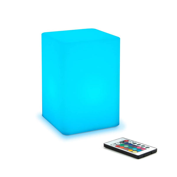 CUBOID IP65 Outdoor RGB LED Party Light  AC Charging with Remote Control