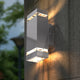 ENTA Stainless Steel Up Down Outdoor Wall Light Sconces GU10 IP44 - 7Pandas Australia