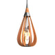 BONITO 3-Light Timber Round Dark Brown E27 Modern Chandelier Lights - 7Pandas Australia