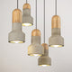 KIRA 5-Light Industrial Concrete and Pendant Light Insdustrial Style 5 x E14 Lamp Base - 7Pandas Australia