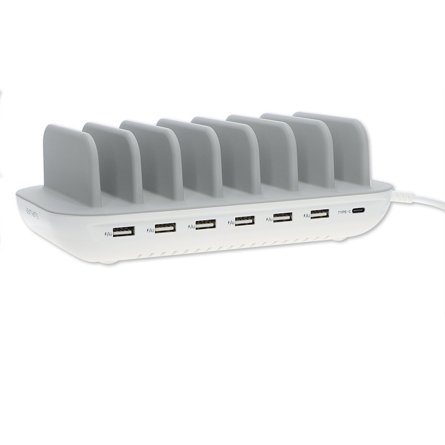 Charging Station Office 7 devices USB Ports Charger 60W White - 7Pandas Australia