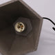 Industrial Style Concrete Pendant Light Dia 20cm Sand Black  E27 Lamp Base - 7Pandas Australia