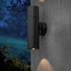 PILLAR Up & Down Aluminium Exterior Wall Light 2XGU10 IP65 GU10 - 7Pandas Australia