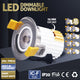 Aluminium die-casting 70cm Cutout Recessed Dimmable LED Downlight 10W 3000K 700LM - 7Pandas Australia