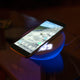 Fast Wireless Charger with Alarm Clock and Night Light, White - 7Pandas Australia