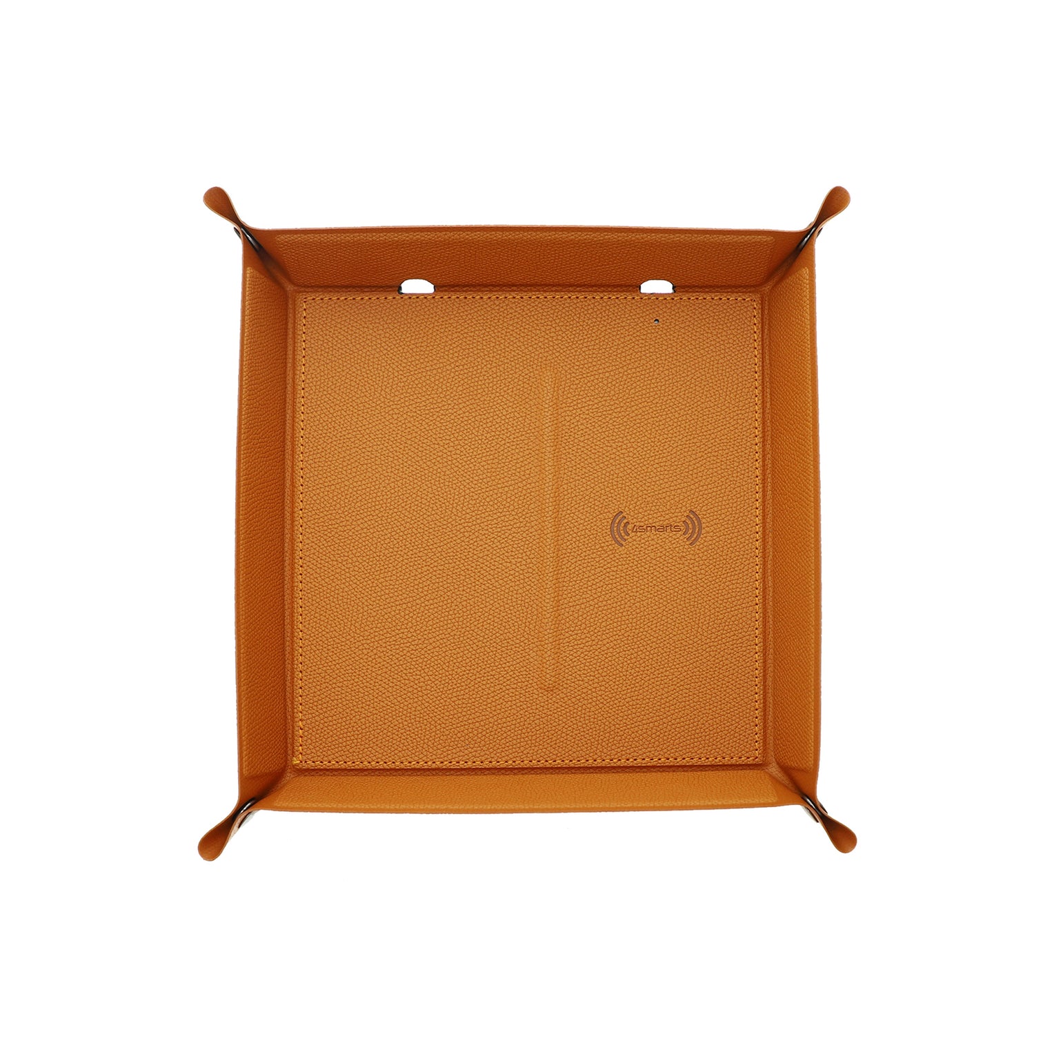 Italian leather Design Pocket Tray Organizer with Wireless Charger 15W - 7Pandas Australia