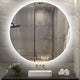 LED Backlit Round Mirror Bathroom Vanity Light 4000K Wall Mounted Dimmable Anti-Fog Touch Switch CRI 90+ - 7Pandas Australia