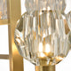 TULIM 8-Light Aged Brass G9 Crystal Chandelier - 7Pandas Australia