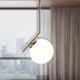 ROSEE Contemporary Glass Pendant Light Solid Copper E27 lamp base - 7Pandas Australia