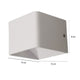 CUBIC100 LED 3W 3000K Warmwhite Aluminium Modern Design Wall Light IP44 - 7Pandas Australia