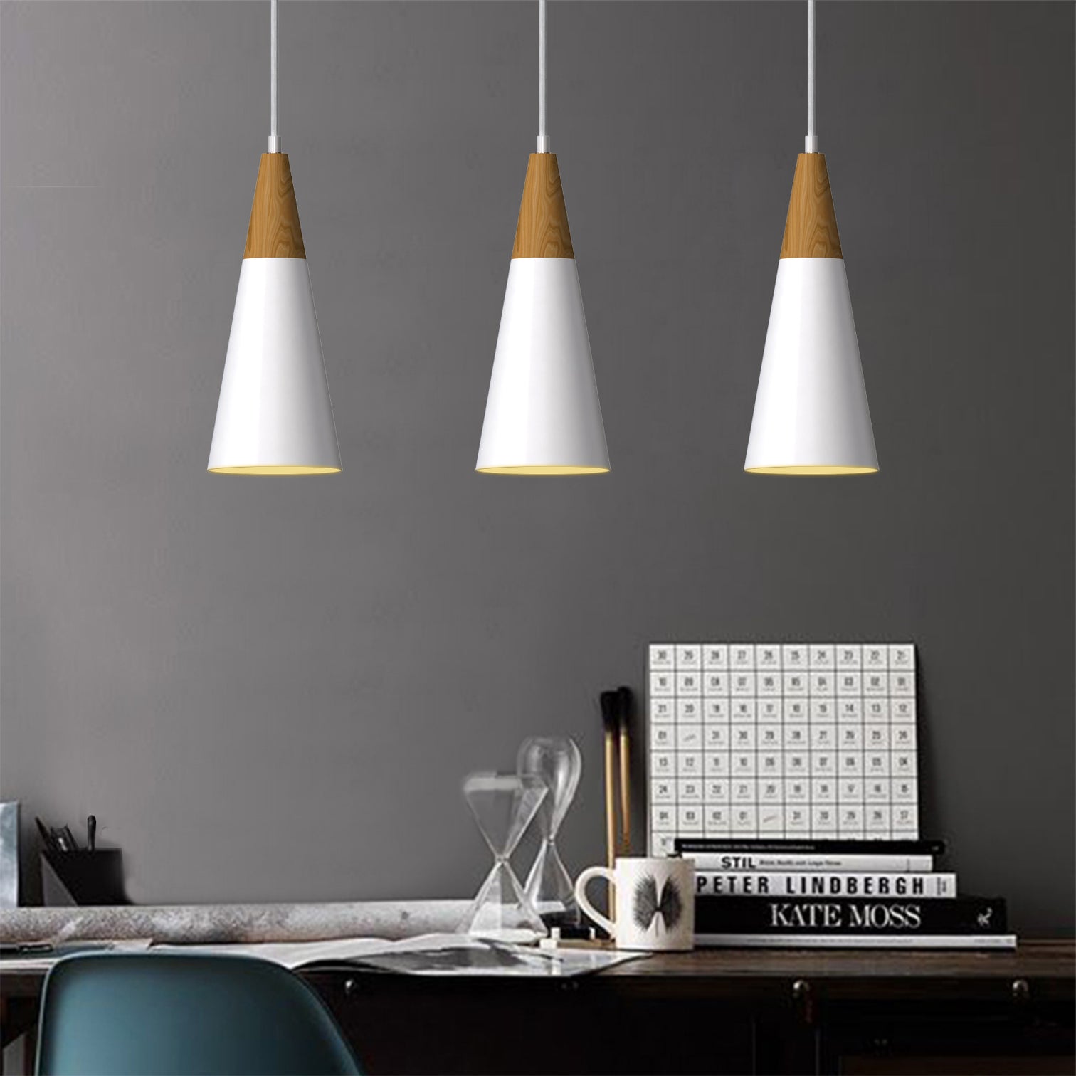 NICO Nordic Style Modern Pendant Light Dining Table Kitchen E27 - 7Pandas Australia