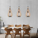 BONITO 1-Light Timber  Round Nature Wood E27 Chandelier - 7Pandas Australia