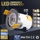 Aluminium die-casting 70cm Cutout Recessed Dimmable LED Downlight 10W 3000K 700LM - 7Pandas Australia