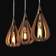 BONITO 1-Light Timber Round Dark Brown E27 Chandelier - 7Pandas Australia