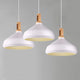 FELIX Timber Modern Pendant Light Nordic Style Black White E27 - 7Pandas Australia