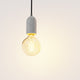 Ruby Industrial Concrete Vintage Style Pendant Light Ceiling Lamp Cable Cafe Loft Bar Grey - 7Pandas Australia