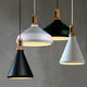 FELIX Timber Modern Pendant Light Nordic Style Black White E27 - 7Pandas Australia