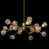 TULIM 18-Light Crystal Chandelier Aged Brass G9