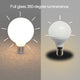 LED G80 Bulb Globe Shape Full Glass 5W E27 2700K Warm White - 7Pandas Australia