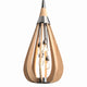 BONITO 6-Light Timber Round Nature Wood E27 Chandelier - Chandeliers Australia - 7Pandas Australia