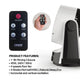 High-quality quiet, with led touch screen control Air Circulation Fan - White - 7Pandas Australia