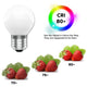 10PACK LED G50 Bulb Globe Shape Full Glass 2W 3000K Warm White - 7Pandas Australia