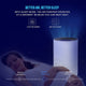 Air Purifier for Small Rooms with True HEPA Filter Dust Sensor Ionizer and Timer - 7Pandas Australia