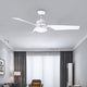 HONOLULU 132cm / 52 inch 3 Blade DC Modern Ceiling Fan in White - 7Pandas Australia