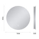 LED Backlit Round Mirror Bathroom Vanity Light 4000K Wall Mounted Dimmable Anti-Fog Touch Switch CRI 90+ - 7Pandas Australia