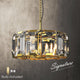 ALLYSON 520mm Contemporary K9 Crystal Chandelier 6*E14 - 7Pandas Australia