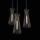 AYANE Modern Aged Brass Pendant Light Fixtures Over Kitchen Island Clear Glass Shade - 7Pandas Australia