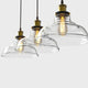 FORTUNE 1-Light Retro Glass Pendant Light Antique E27 - 7Pandas Australia