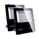 VECTOR LED Flood Light Outdoor Security Lights 100W 5000K Matt Black IP65 - 7Pandas Australia