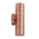 Up & Down Exterior Wall Light 2XGU10 IP54 Solid Copper GU10 - 7Pandas Australia