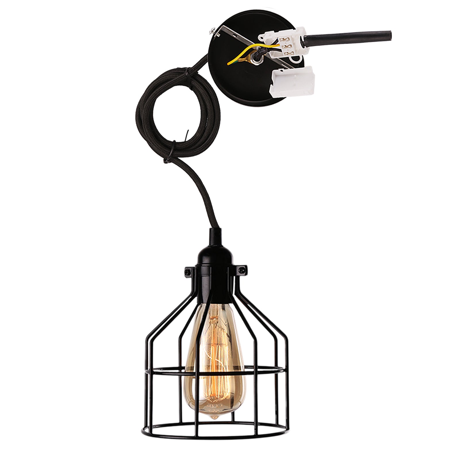 Vintage on sale cage lights
