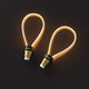 LED Edison Bulbs Flexible Shape Filament Light 2200K Warm White - 7Pandas Australia