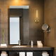 MONTE Contemporary Style Interior Tubular wall Light Aged Brass E27 - 7Pandas Australia