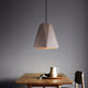 Industrial Style Concrete Pendant Light Dia 20cm Sand Black  E27 Lamp Base - 7Pandas Australia