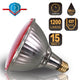 LED Par38 Bulb Flood Light Waterproof 15W E27 Red - 7Pandas Australia