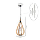 BONITO 3-Light Timber Round Nature Wood E27 Modern Ceiling Chandelier - 7Pandas Australia