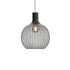 BOLLE Dia 38cm Contemporary Vintage Style Metal Cage Pendant Light Matt Black E27