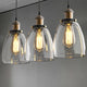 WINER 1-Light Modern Glass Pendant Light E27 - 7Pandas Australia