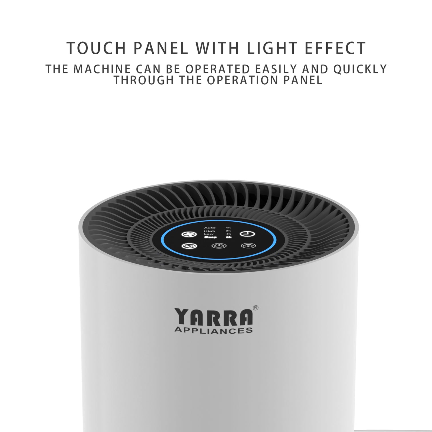 Air Purifier for Small Rooms with True HEPA Filter Dust Sensor Ionizer and Timer - 7Pandas Australia