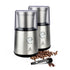 2PACK Electric Coffee Grinder Machine 200w Spice Grinder With Stainless Steel Blade Detachable Grinding Cup