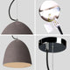 OPRAH 30cm Industrial Style Concrete Pendant Light Kitchen island Fixture Sandstone Black - 7Pandas Australia