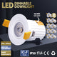 Aluminium die-casting 70cm Cutout Recessed Dimmable LED Downlight 10W 3000K 700LM - 7Pandas Australia